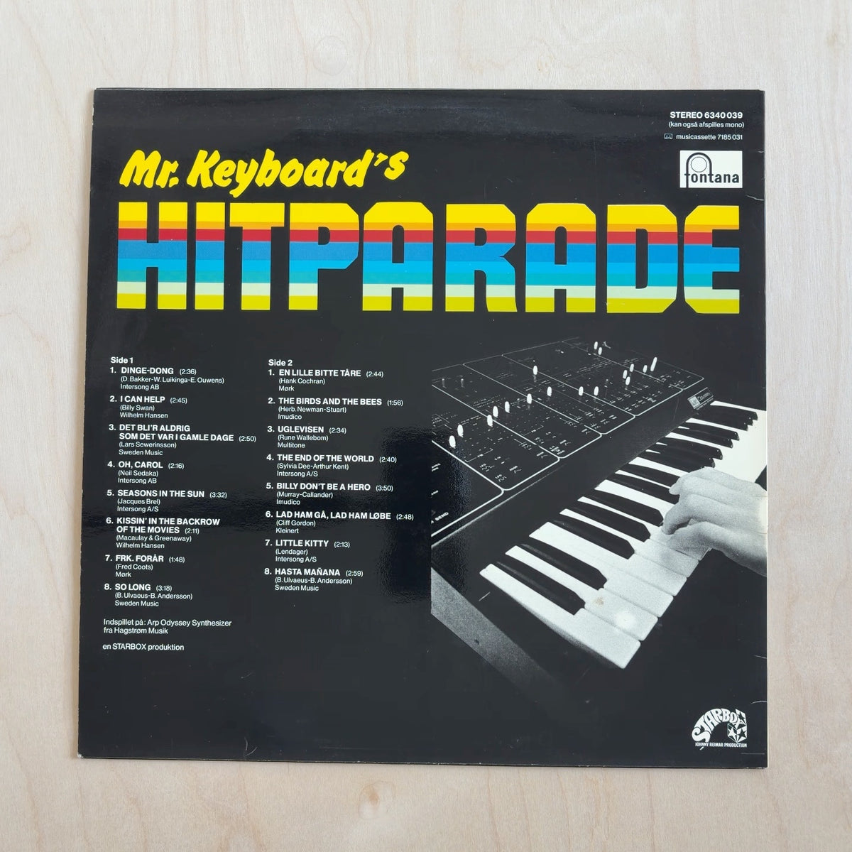 Mr. Keyboard – Hitparade