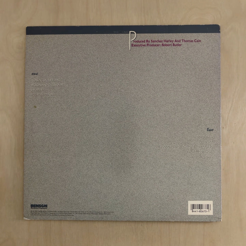 Albertina Walker – You Believed In Me – back cover