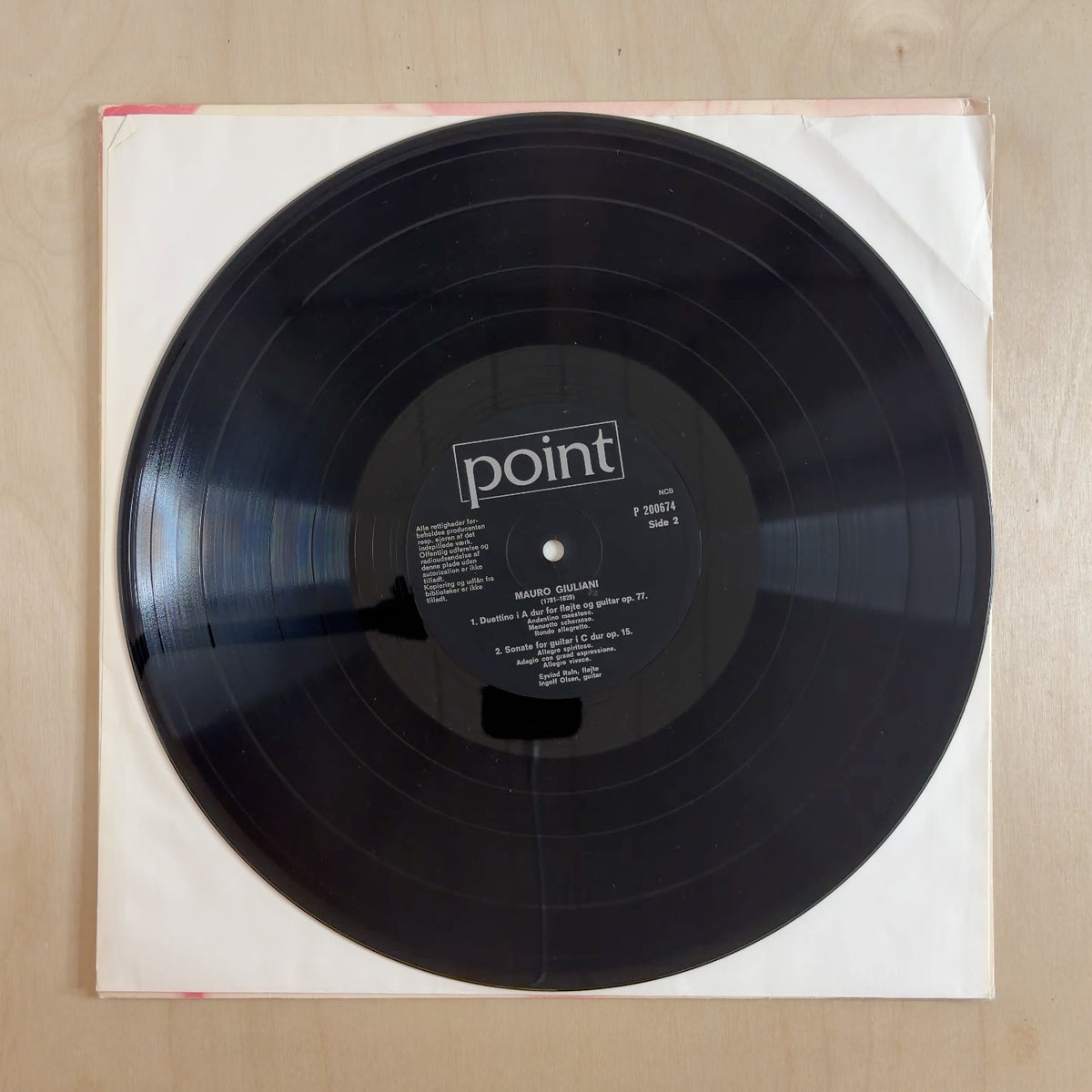 Eyvind Rafn, Ingolf Olsen – Mauro Giuliani – record label