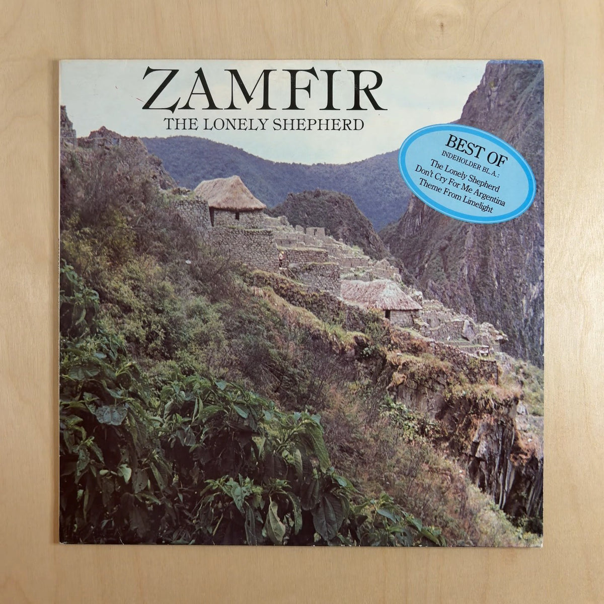 Gheorghe Zamfir – The Lonely Shepherd – front cover