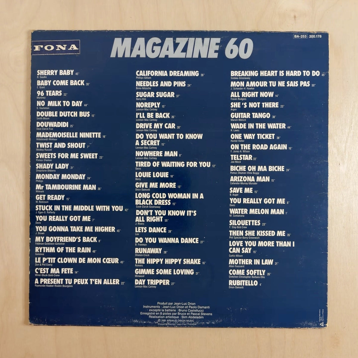 Magazine 60 – Magazine 60 – back cover
