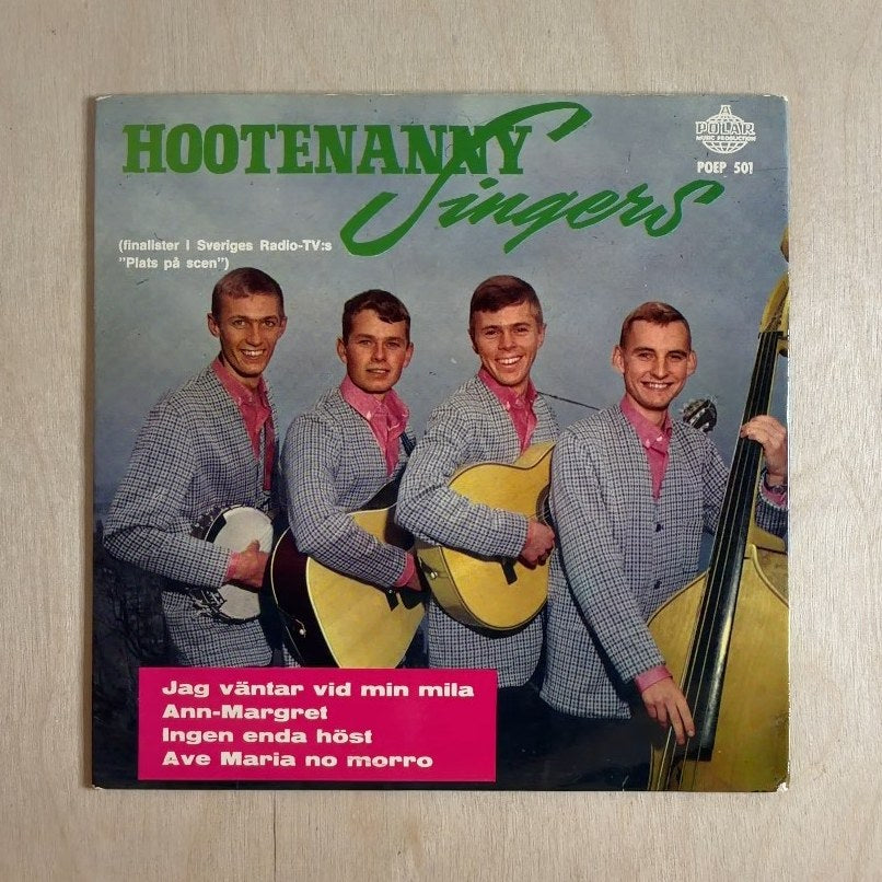 Hootenanny Singers – Jag Väntar Vid Min Mila – front cover