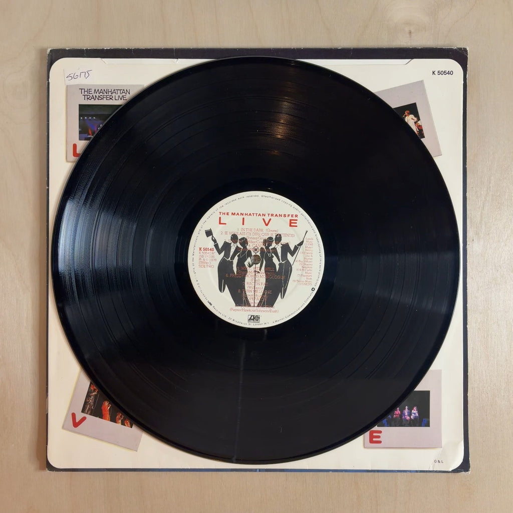 The Manhattan Transfer – Live – record label