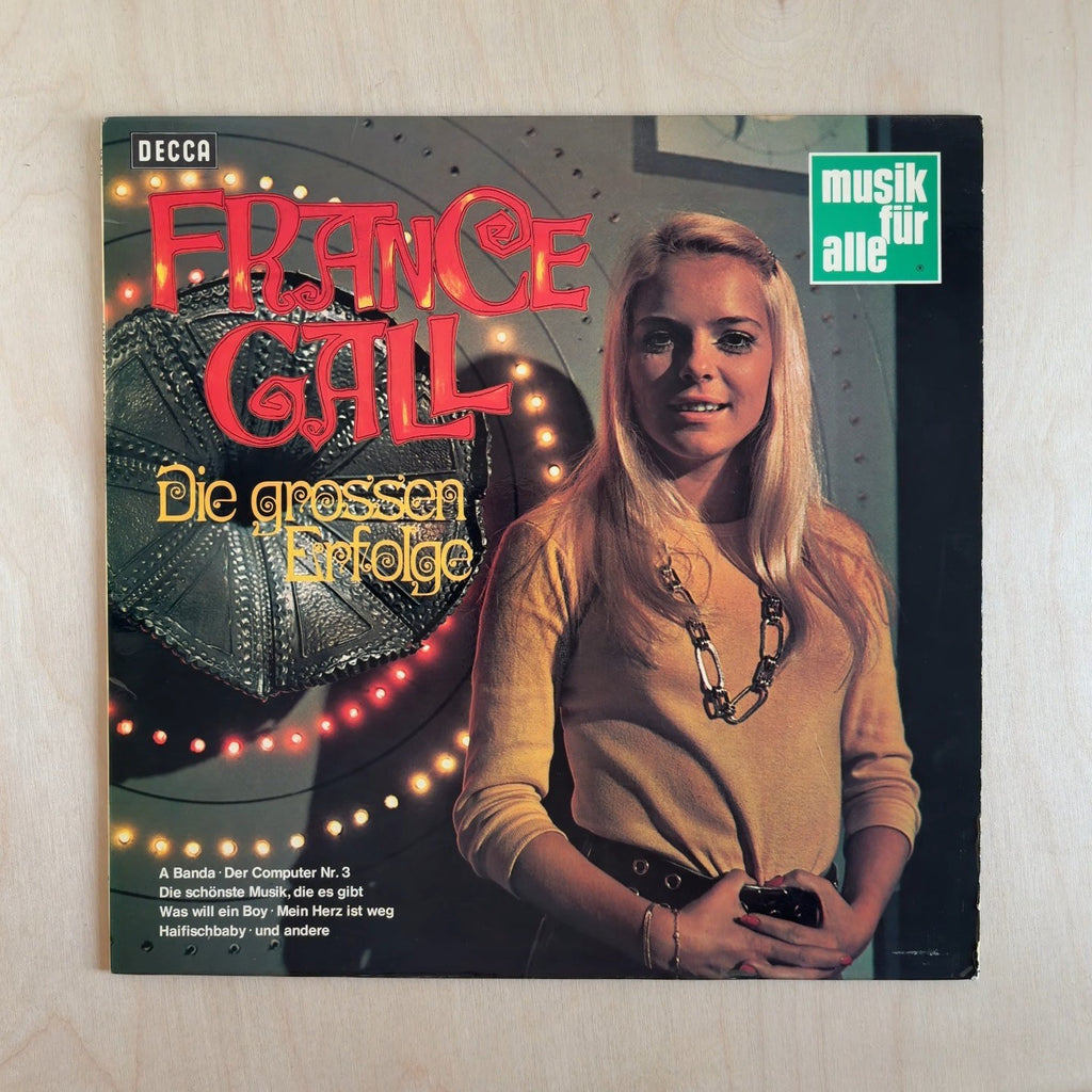 France Gall – Die Grossen Erfolge – front cover