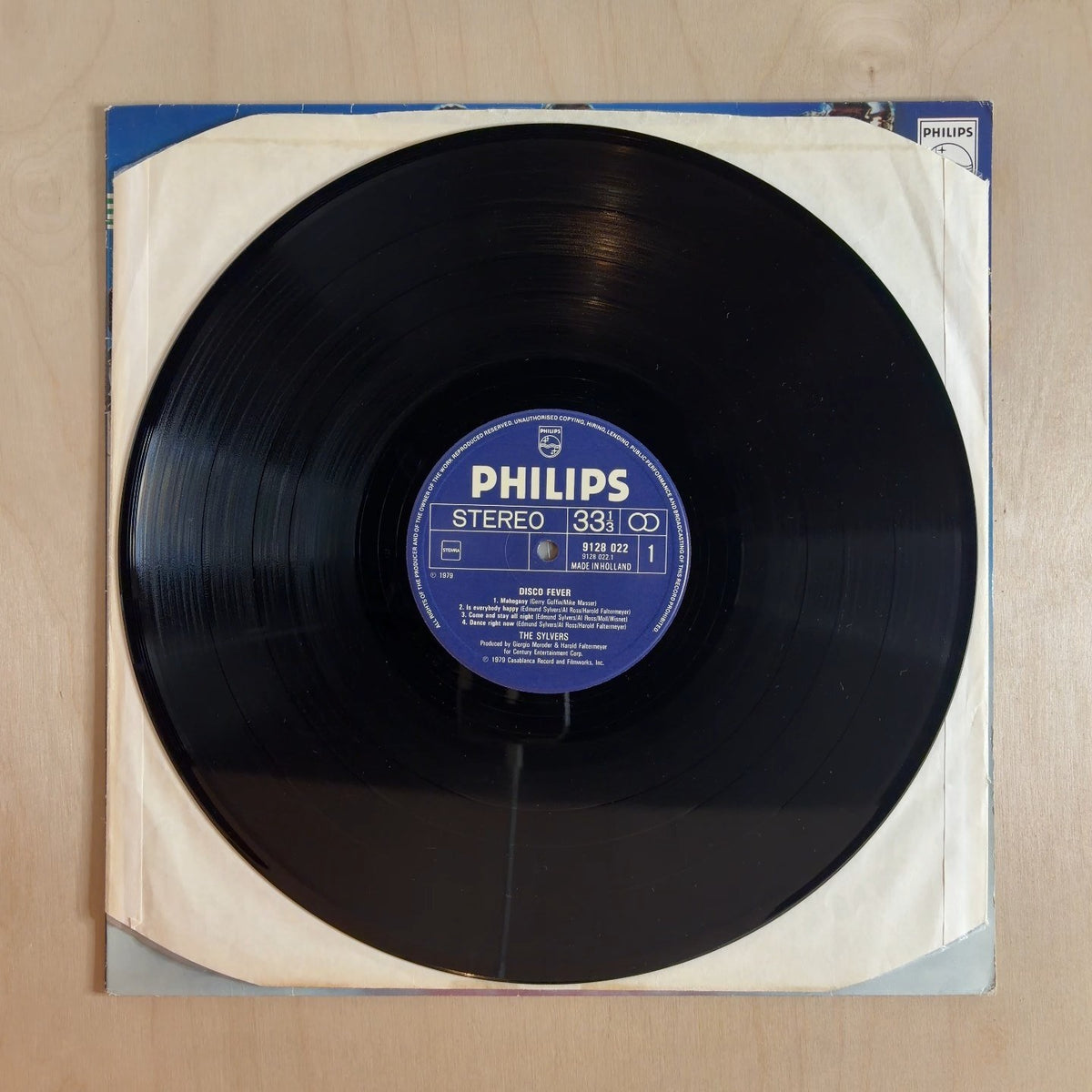The Sylvers – Disco Fever – record label