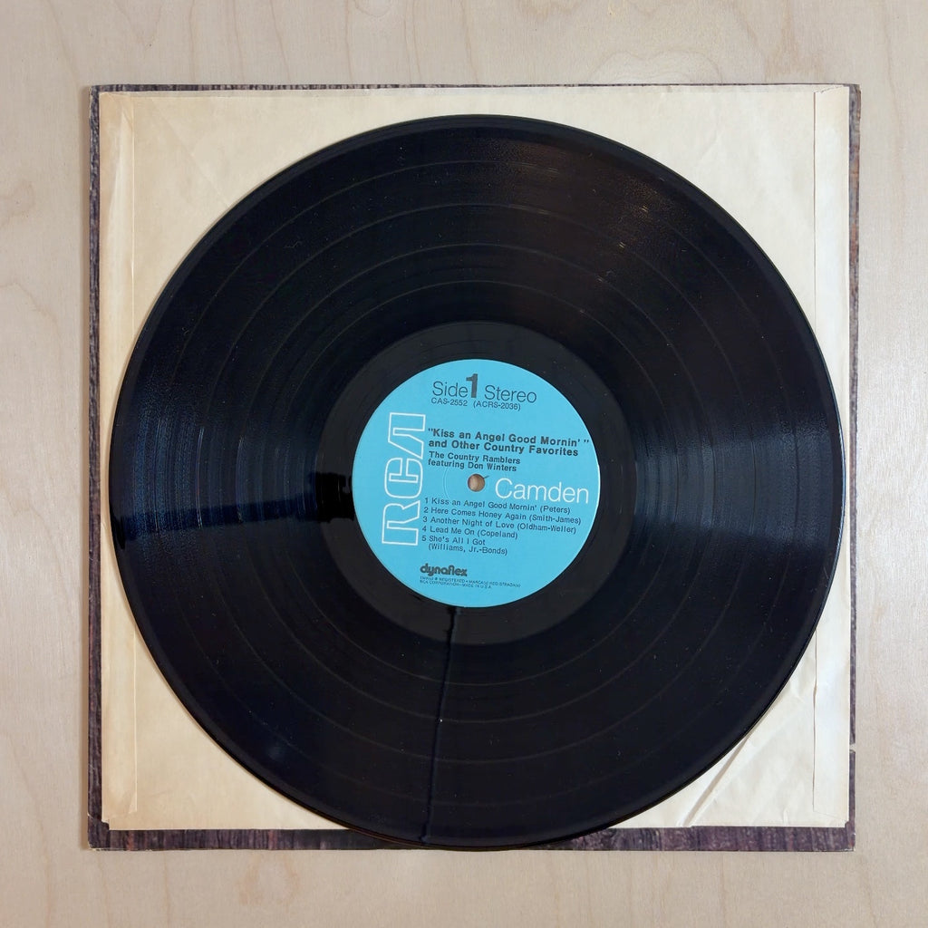 The Country Ramblers, Don Winters – Kiss An Angel Good Morning And Other Country Favorites