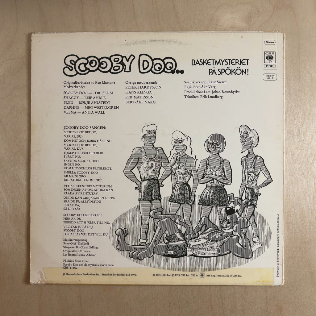 No Artist – Scooby Doo: Basketmysteriet På Spökön! – back cover