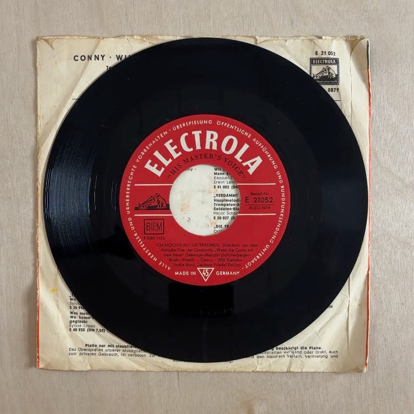 Conny Froboess, Will Brandes – Teenager Melody / Ich Möchte Mit Dir Träumen – record label