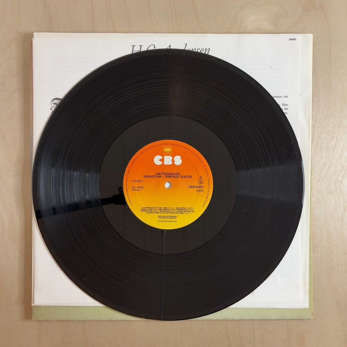 Sebastian (5), Rimfaxe – Nattergalen – record label