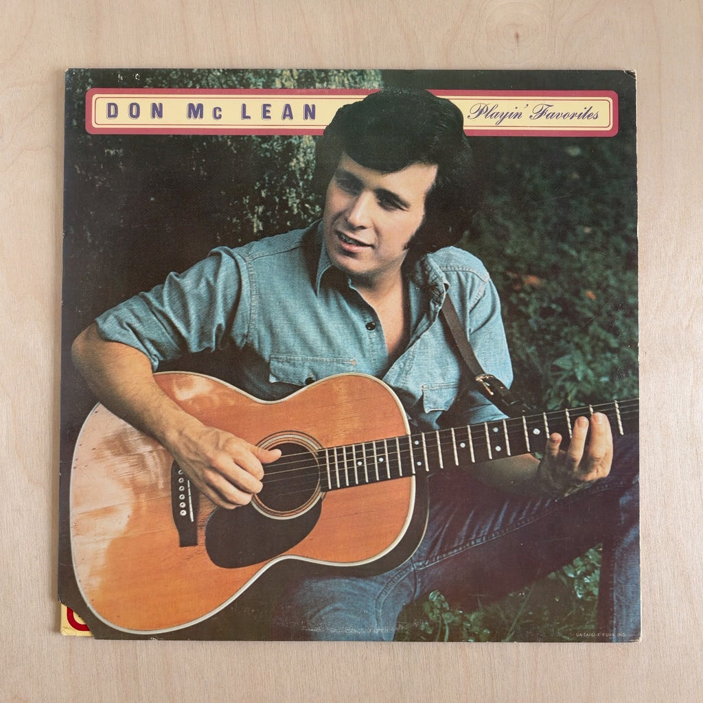 Don McLean – Playin' Favorites – front cover