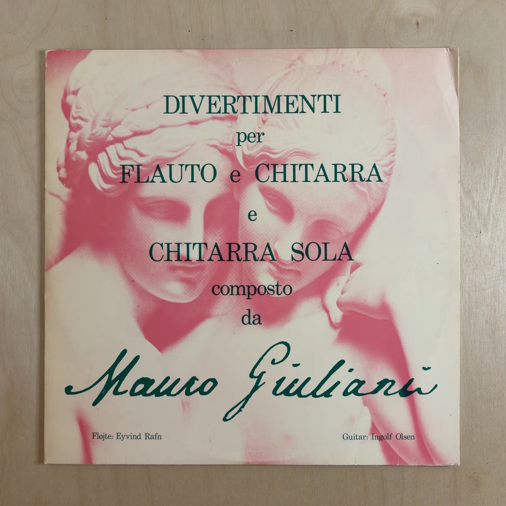 Eyvind Rafn, Ingolf Olsen – Mauro Giuliani – front cover