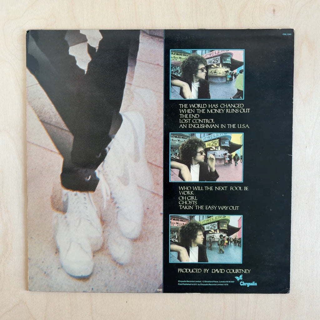 Leo Sayer – Here – back cover