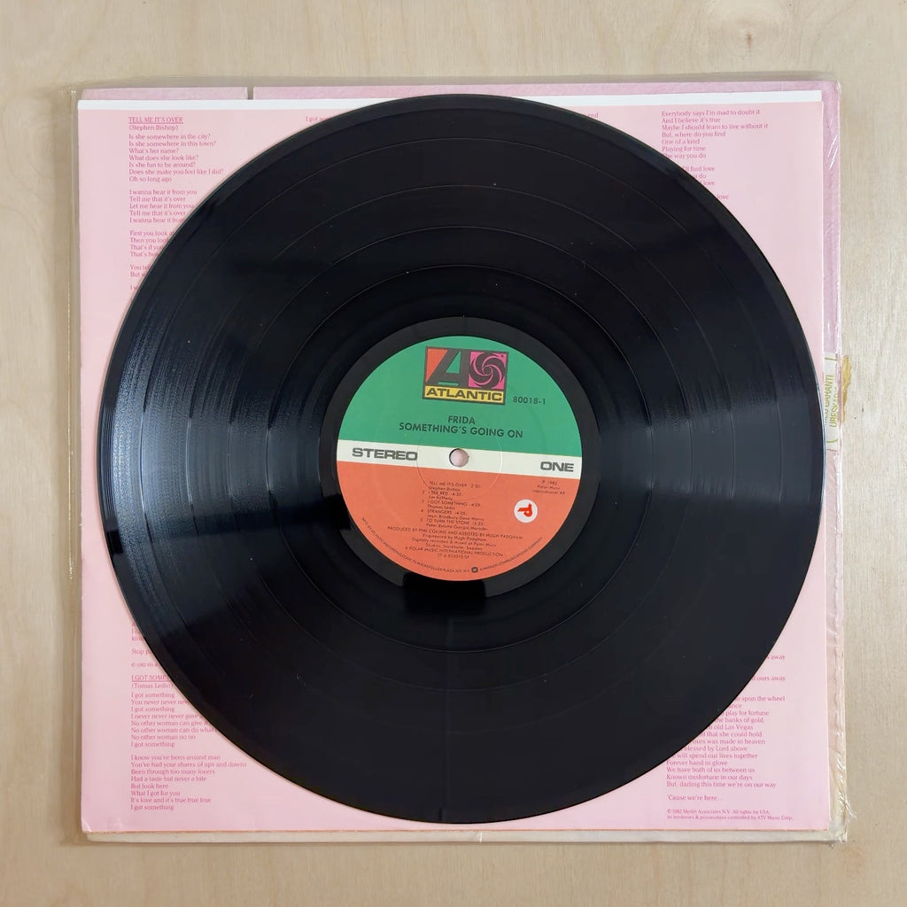 Frida – Something's Going On – record label