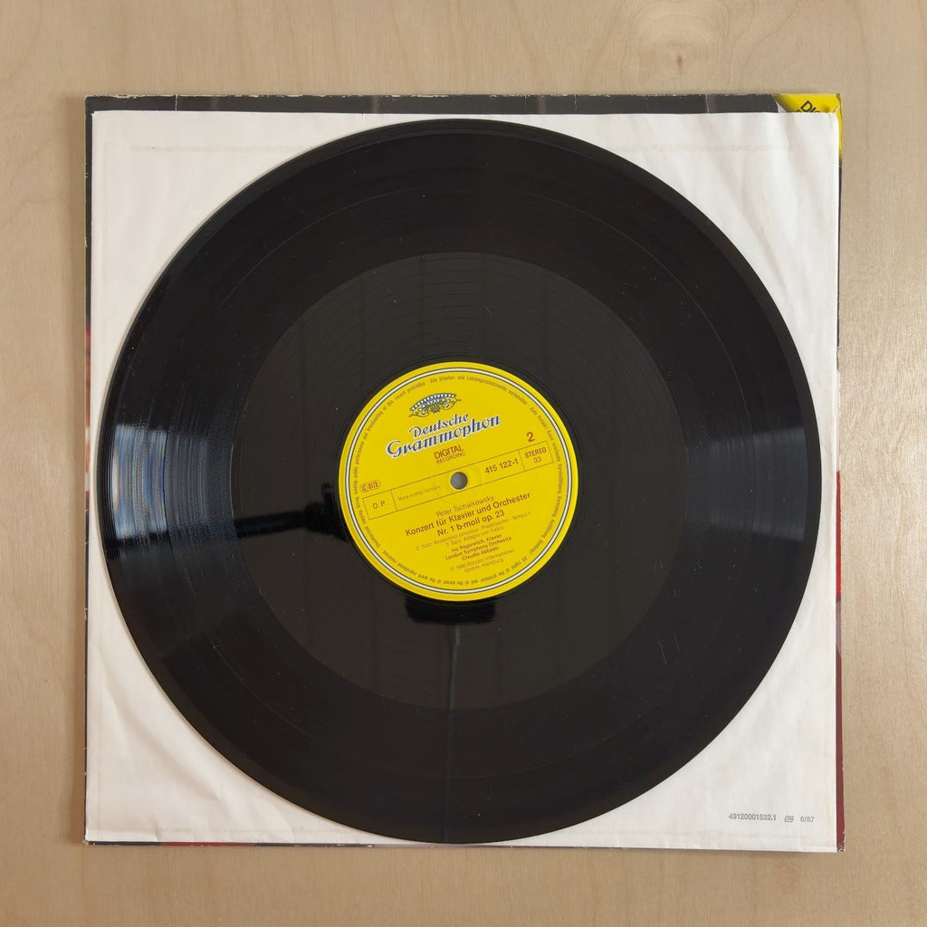 Pyotr Ilyich Tchaikovsky, London Symphony Orchestra, Ivo Pogorelich, Claudio Abbado – Klavierkonzert No. 1 – record label