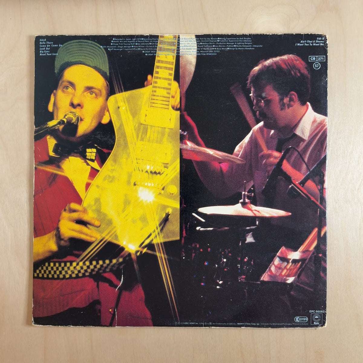 Cheap Trick – At Budokan – back cover