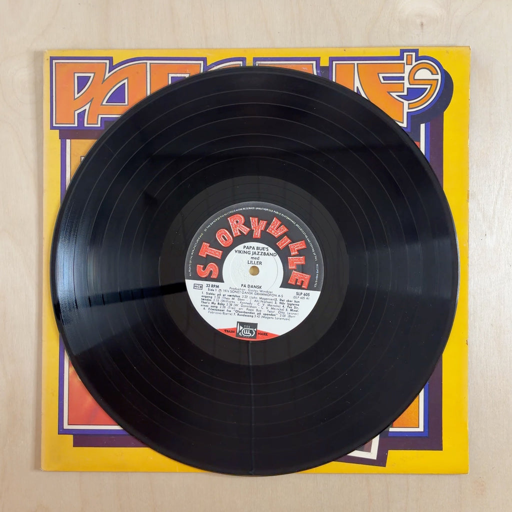 Papa Bue's Viking Jazz Band, Bjarne "Liller" Pedersen – På Dansk – record label
