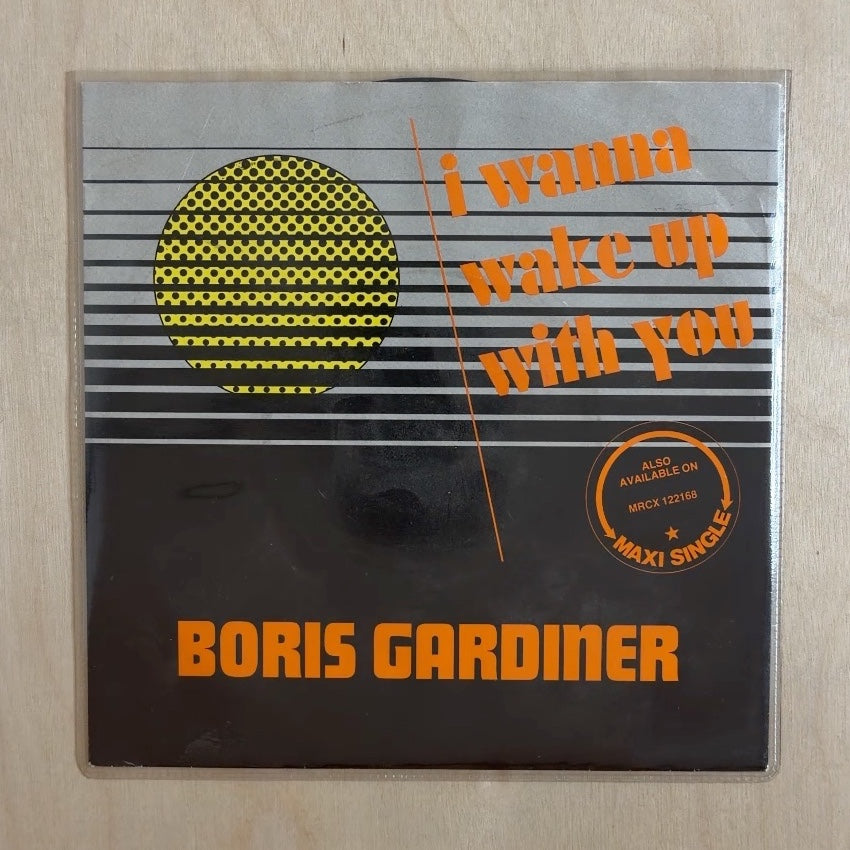 Boris Gardiner – I Wanna Wake Up With You – front cover