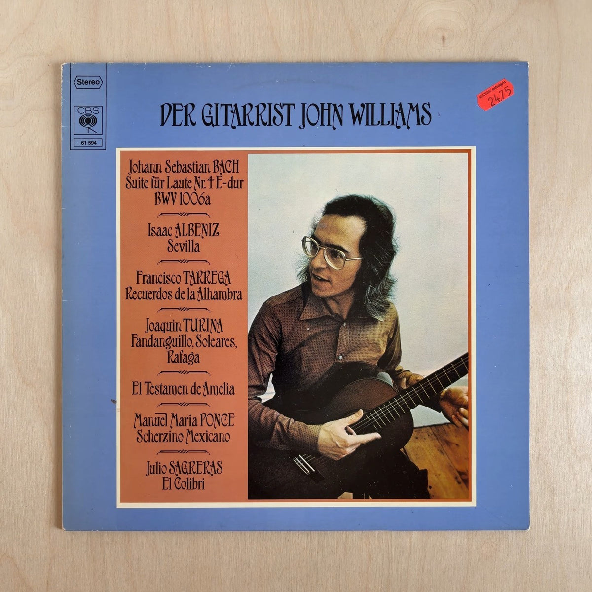 John Williams – Der Gitarrist John Williams – front cover