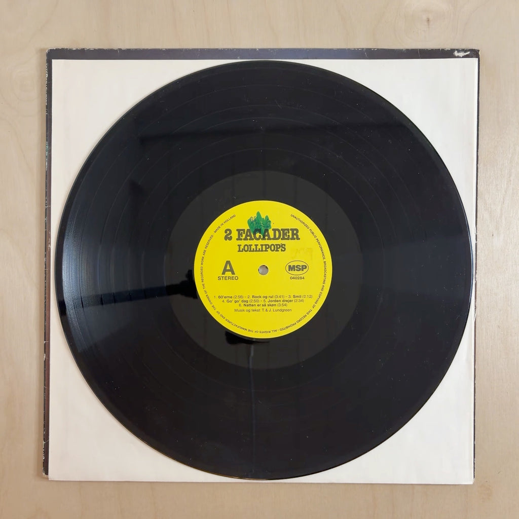 Lollipops – 2 Facader – record label