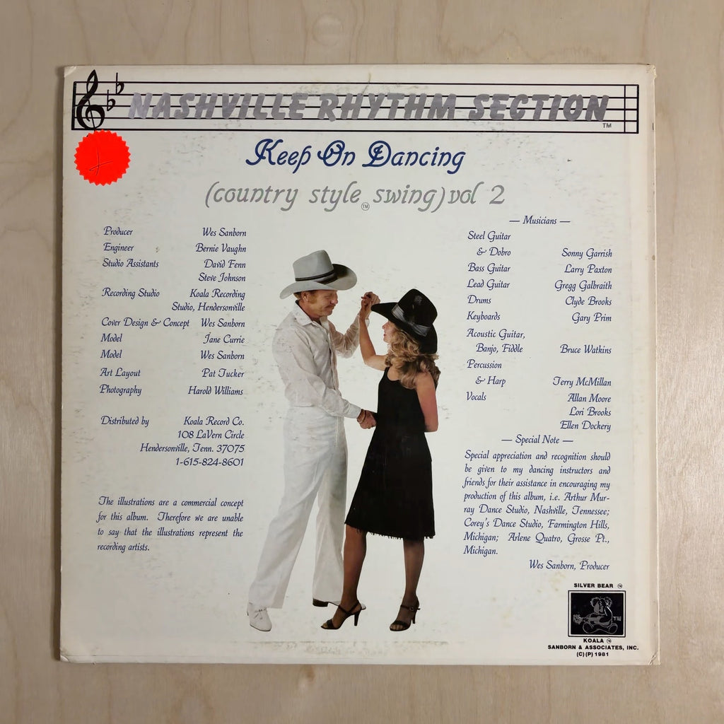 Nashville Rhythm Section – Keep On Dancing (Country Style Swing) Vol 2