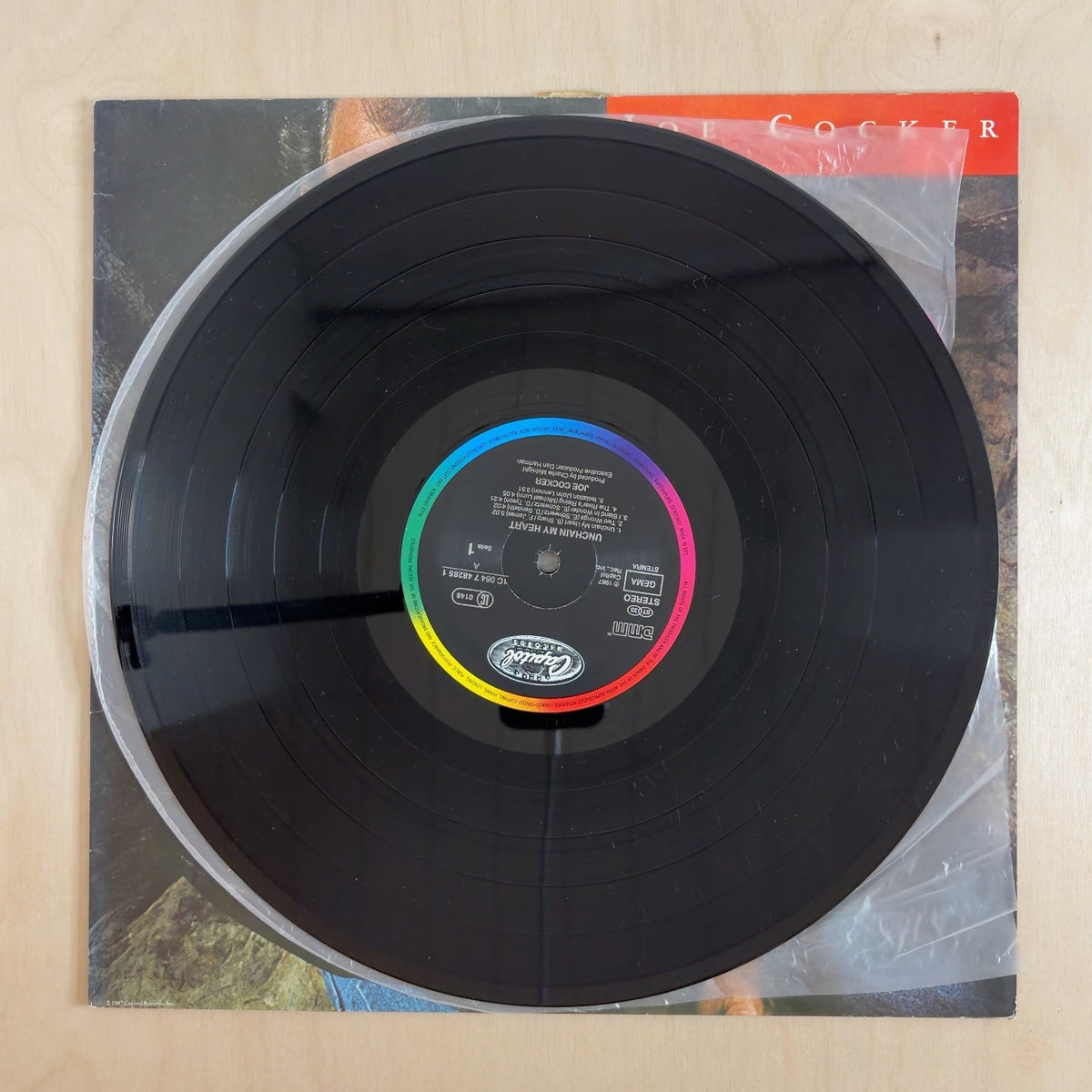 Joe Cocker – Unchain My Heart – record label