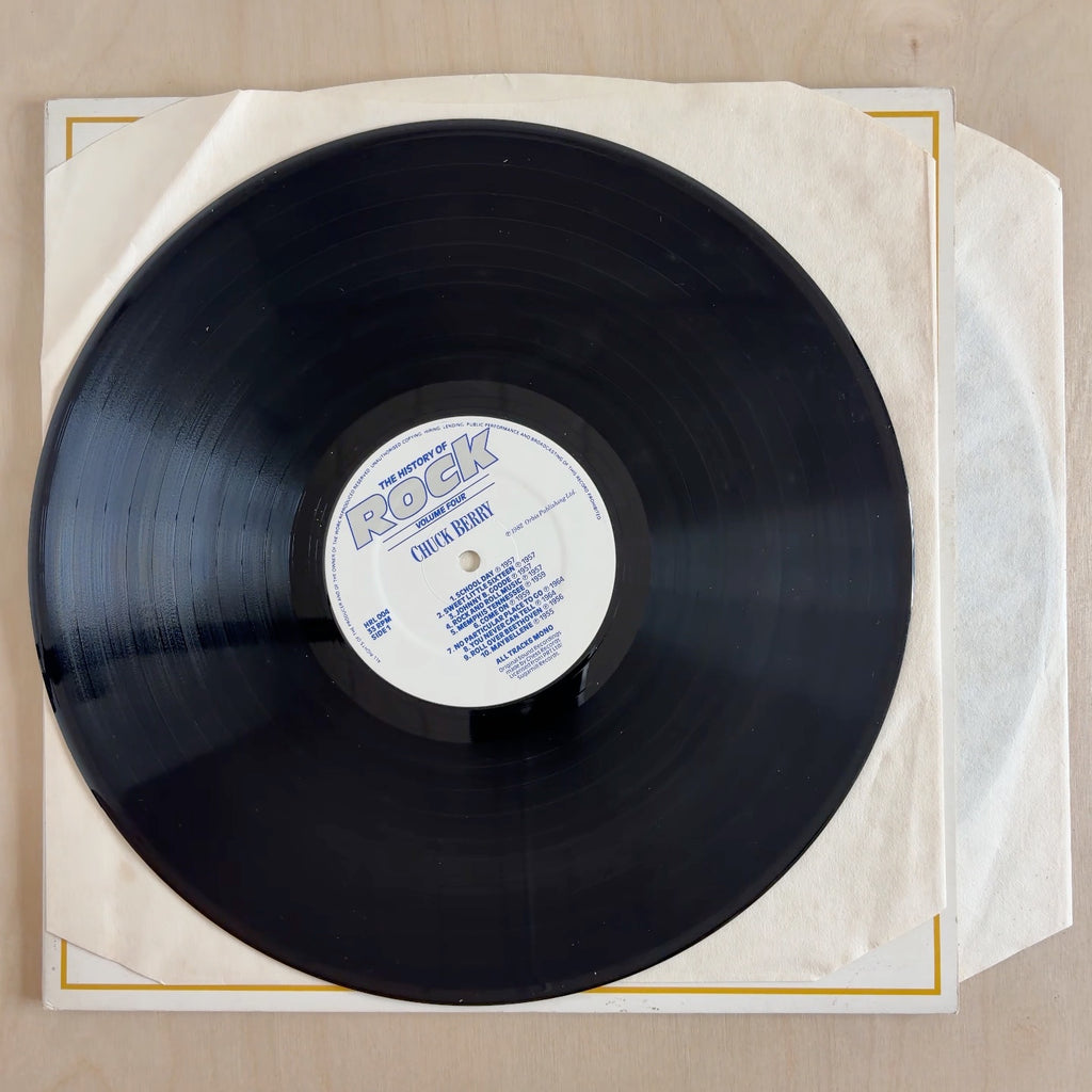 Chuck Berry, Gene Vincent, Everly Brothers, Sam Cooke – The History Of Rock (Volume Four) – record label