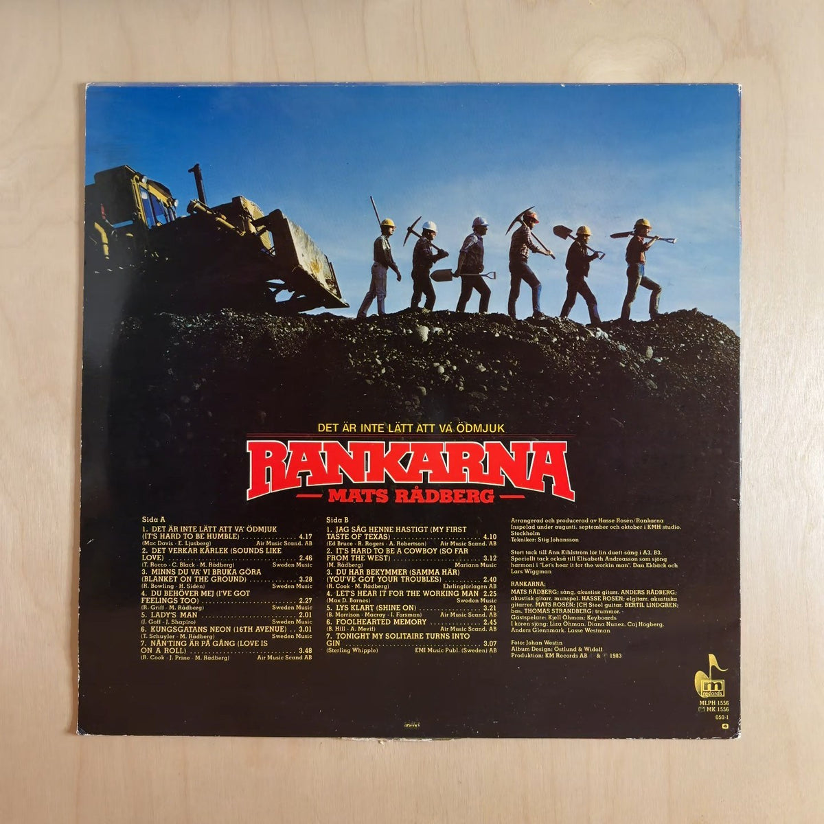 Mats Rådberg, Rankarna – Det Är Inte Lätt Att Va' Ödmjuk – back cover