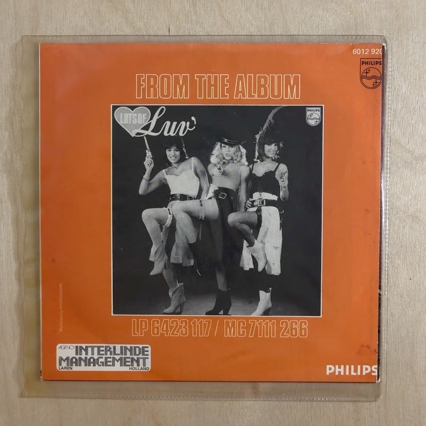 Luv' – Eeny Meeny Miny Moe – back cover