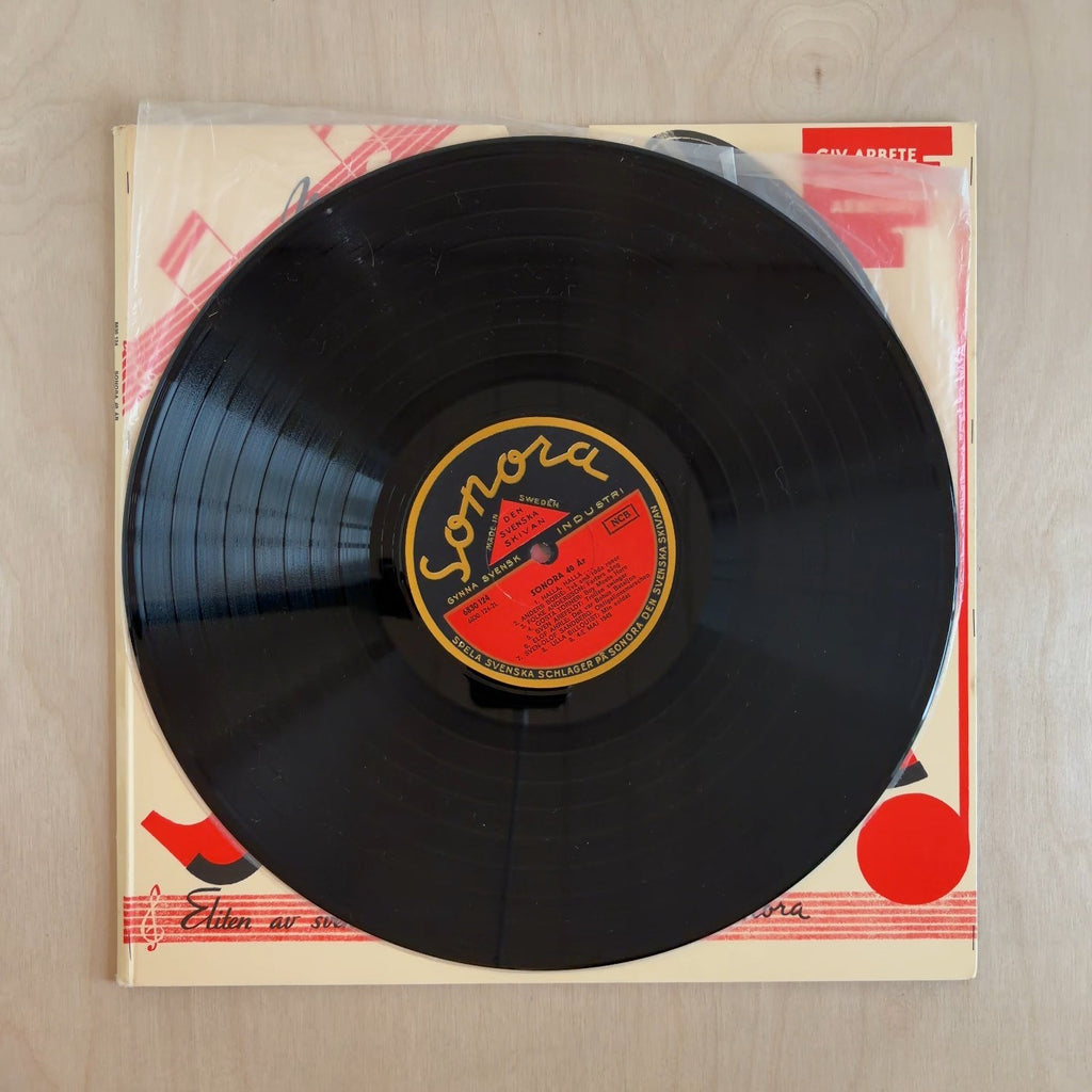 Various – Sonora 40 År – record label