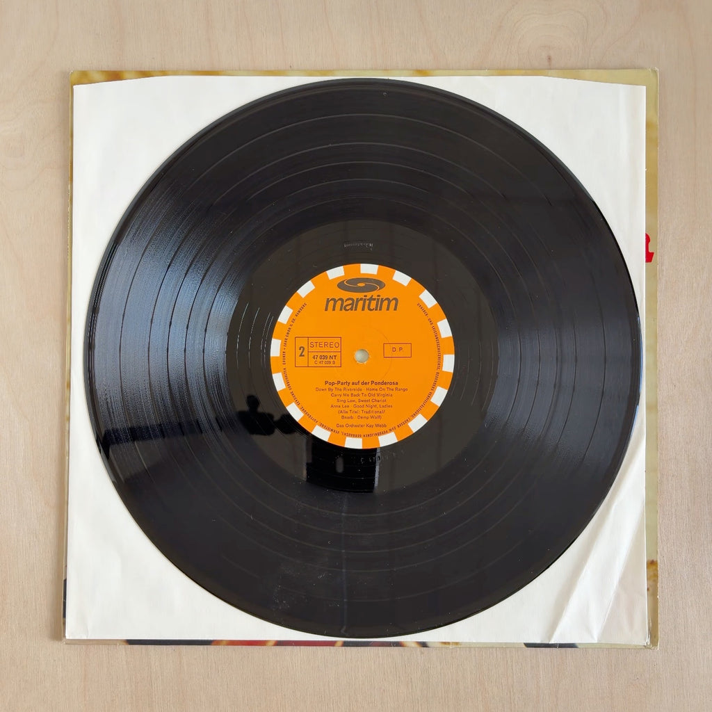 Orchester Kay Webb – Pop Party Auf Der Ponderosa – record label