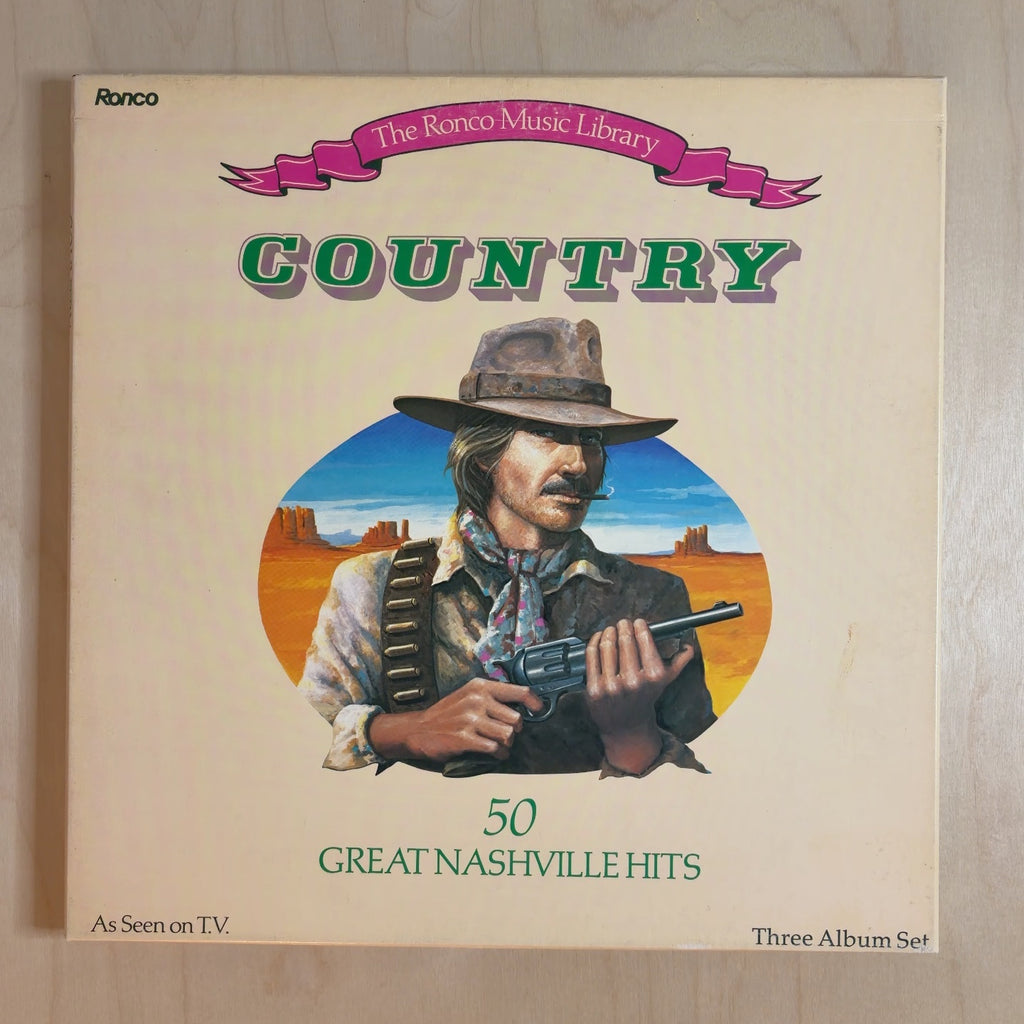 Unknown Artist – Country, 50 Great Nashville Hits – front cover