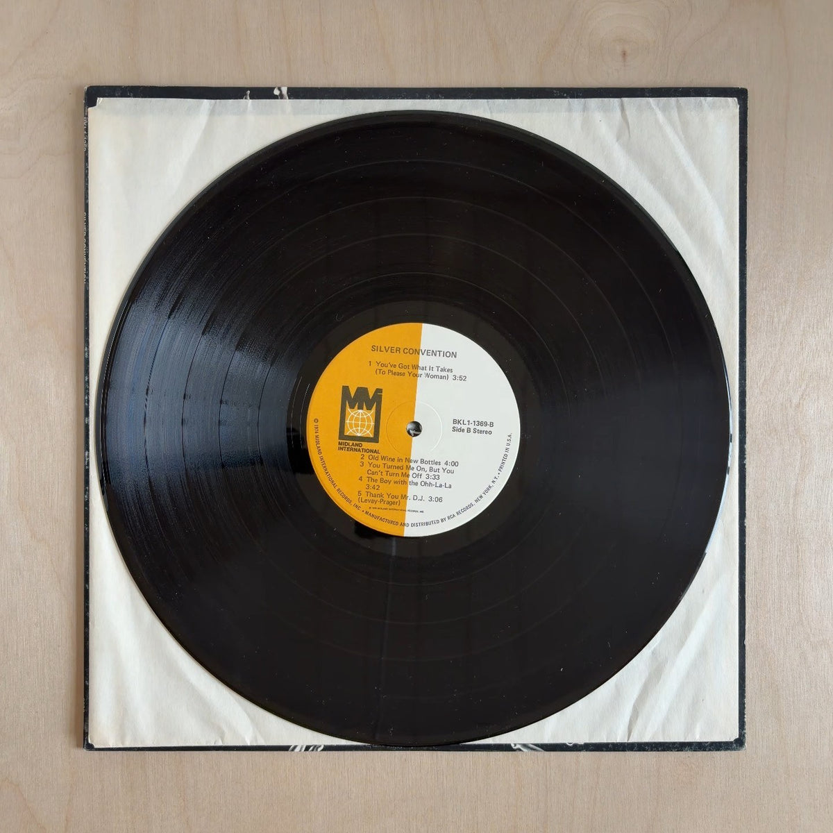 Silver Convention – Silver Convention – record label