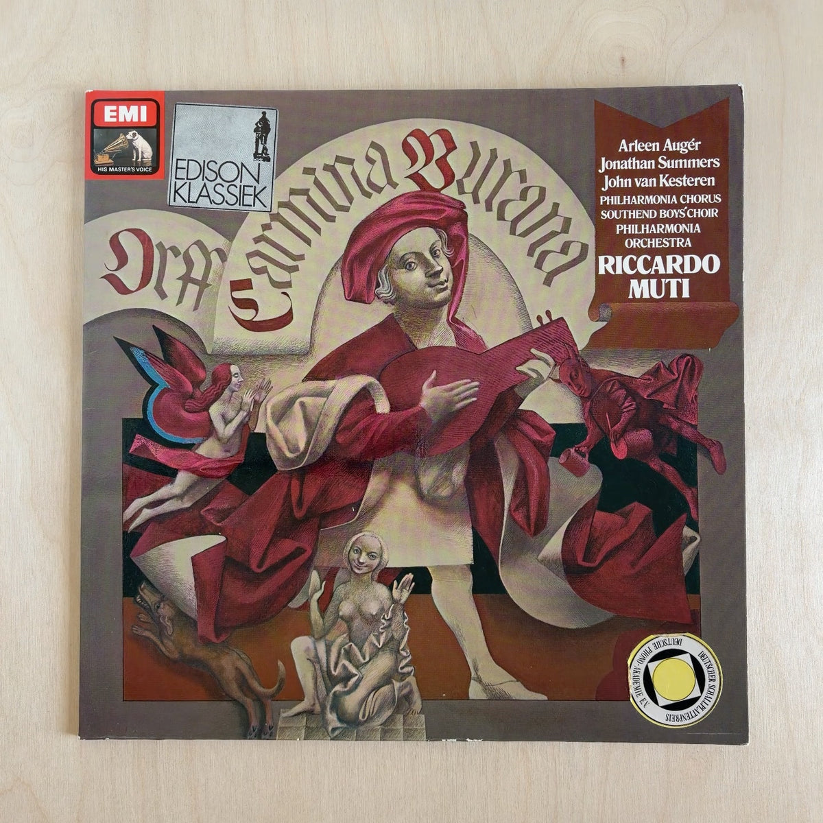 Carl Orff, Riccardo Muti – Carmina Burana – front cover