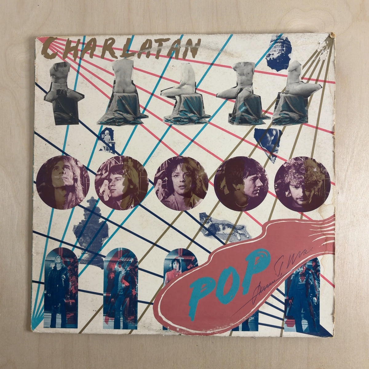 Charlatangruppen – Pop – front cover