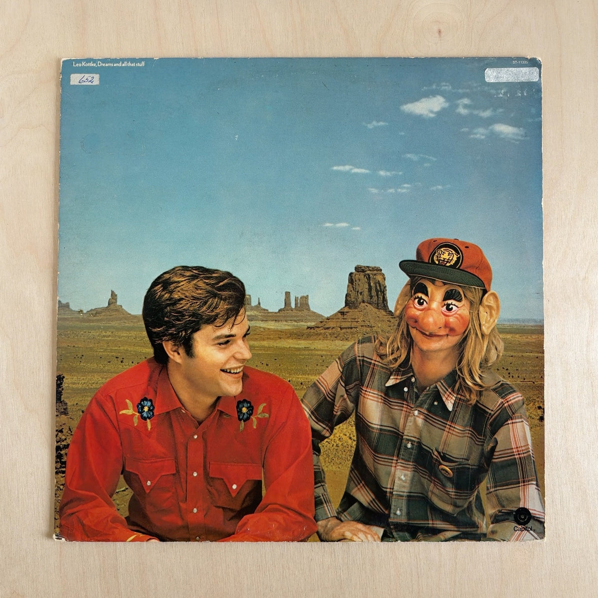 Leo Kottke – Dreams And All That Stuff – front cover