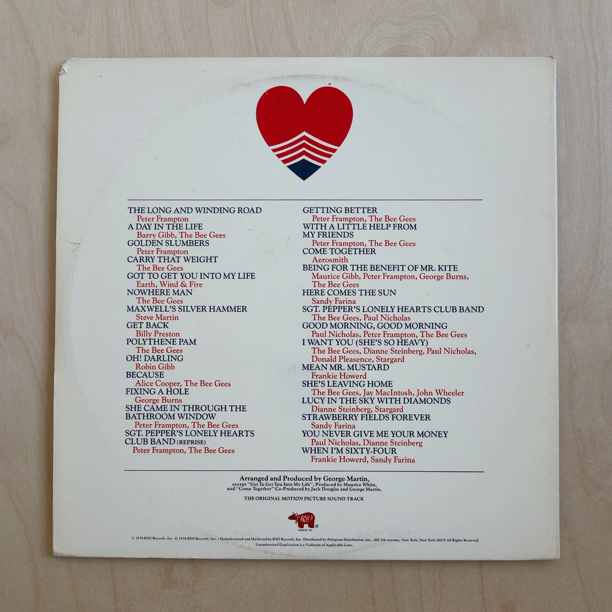 Various – Sgt. Pepper's Lonely Hearts Club Band