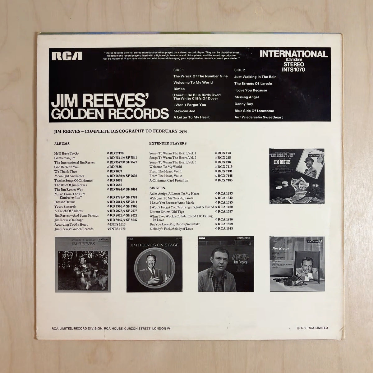 Jim Reeves – Jim Reeves' Golden Records