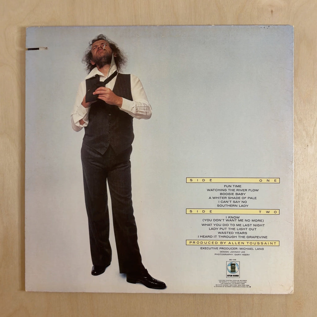 Joe Cocker – Luxury You Can Afford – back cover