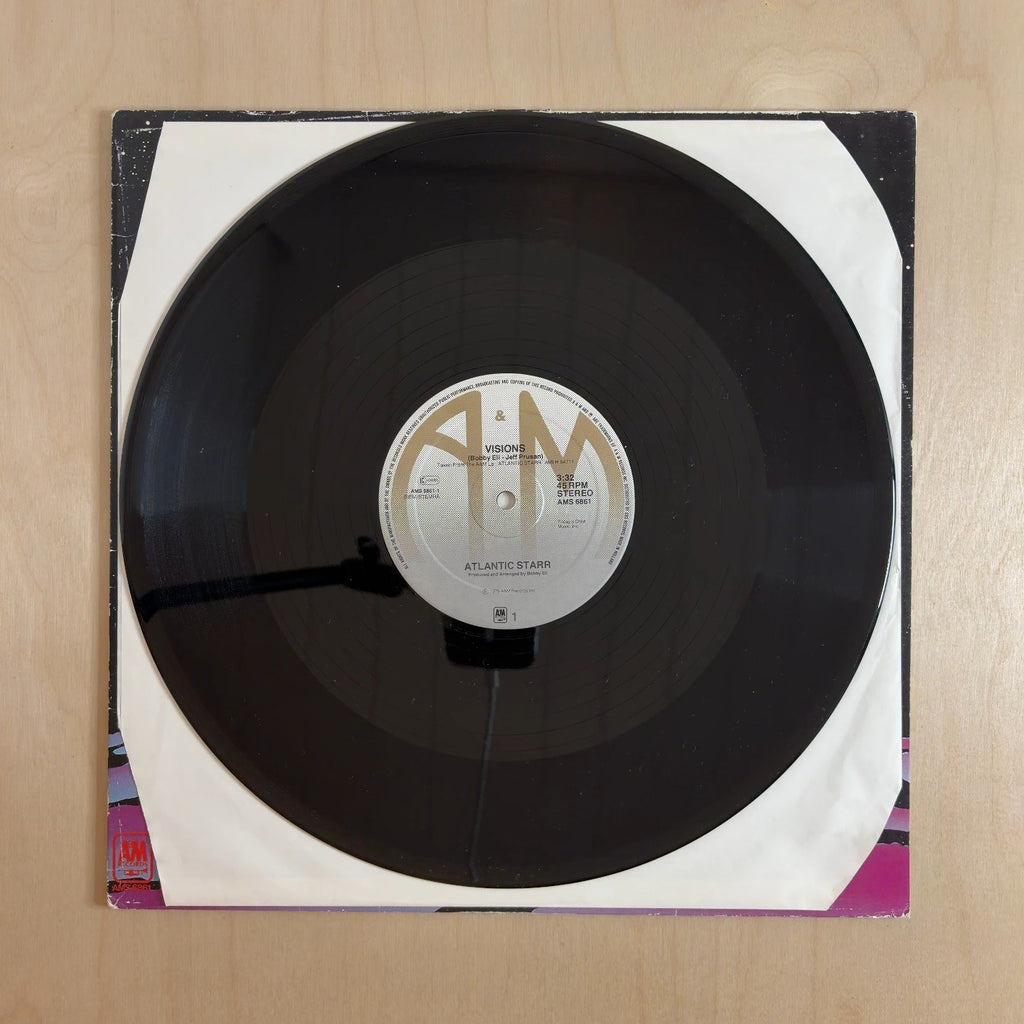 Atlantic Starr – Visions – record label