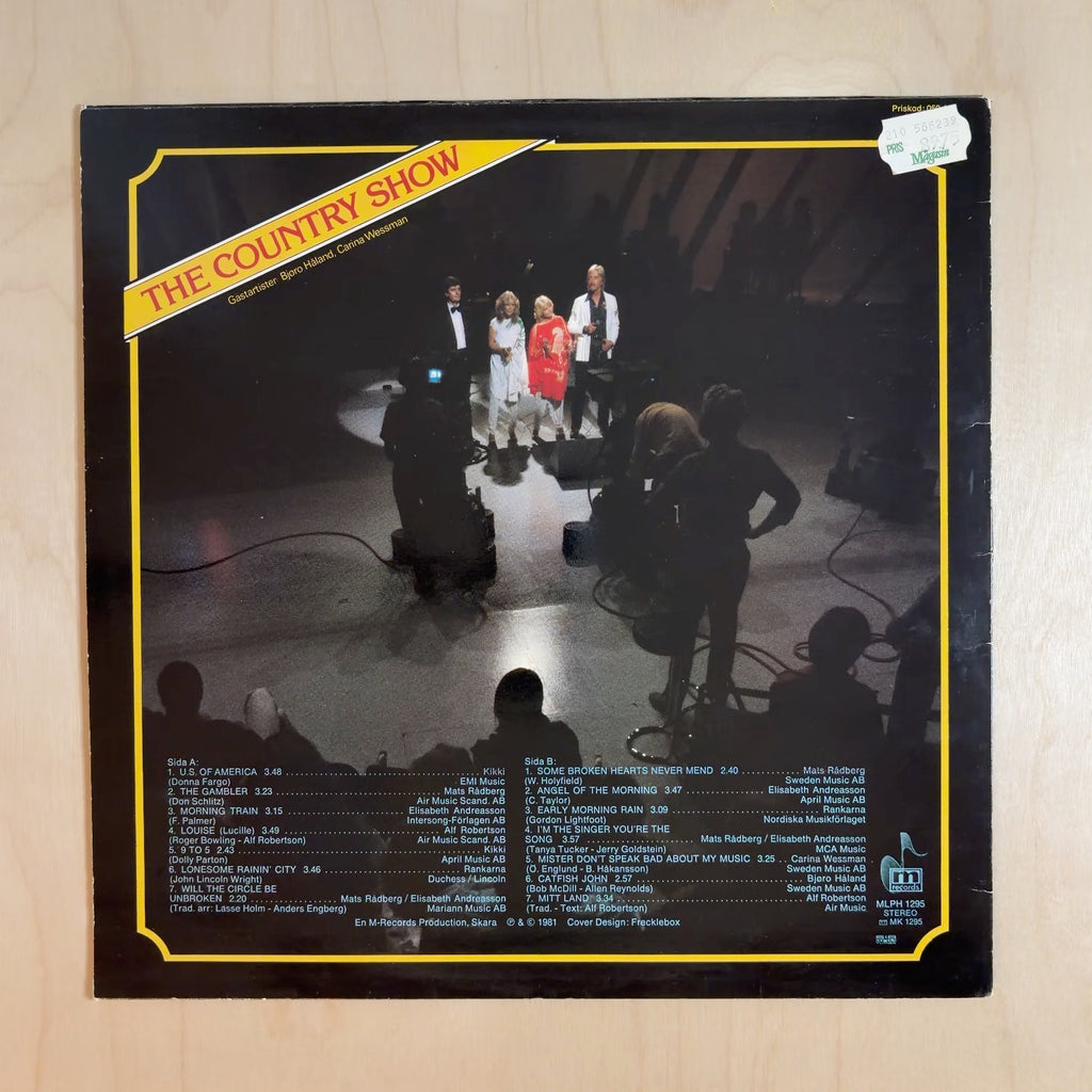 Various – The Country Show – back cover