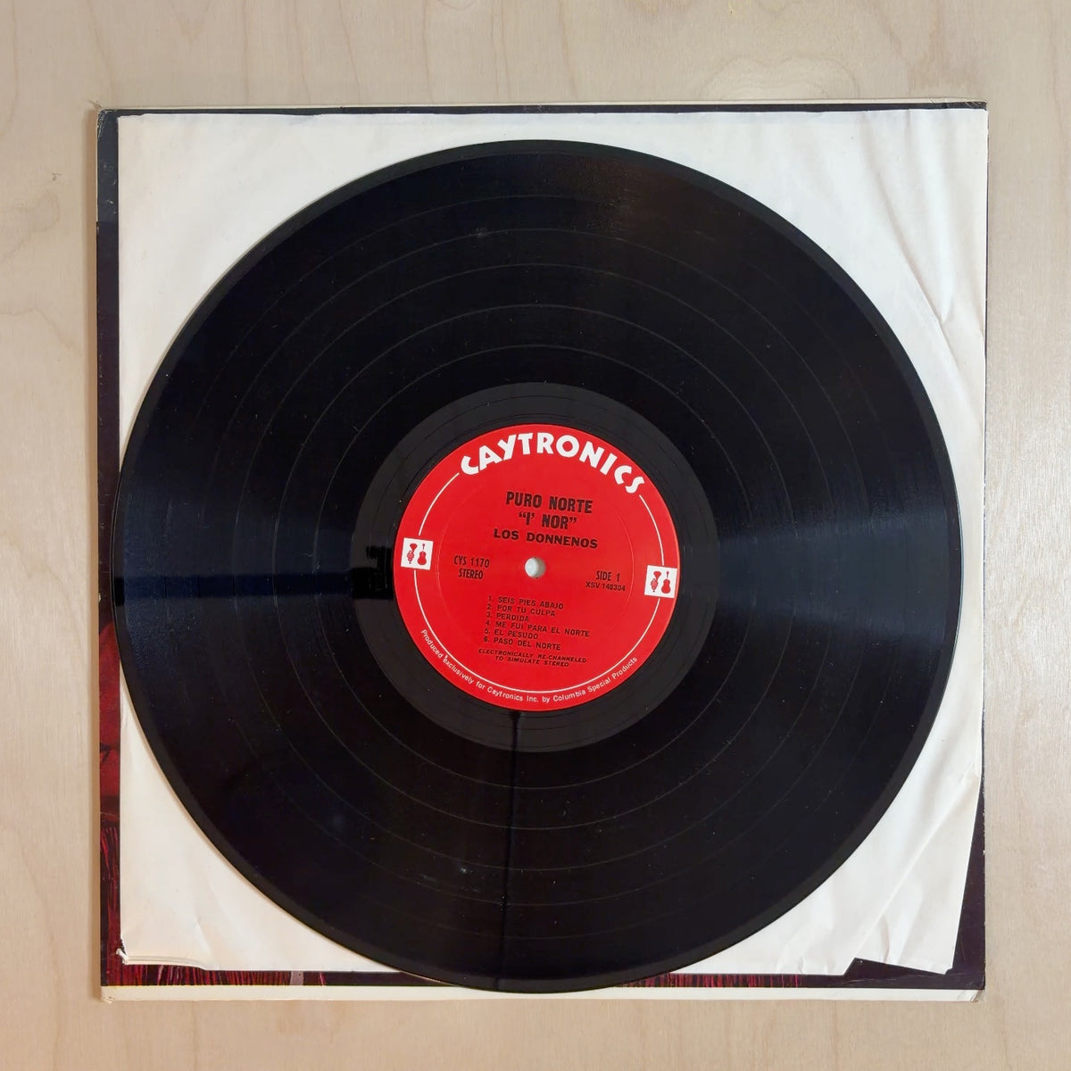 Los Donneños – Puro Norte "I'Ñor" – record label