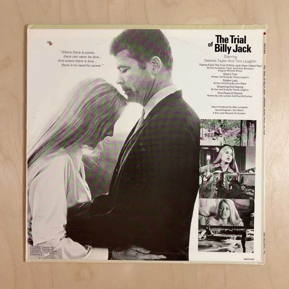 Elmer Bernstein – Original Music From The Film The Trial Of Billy Jack