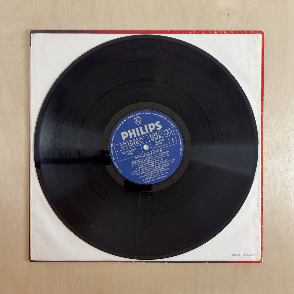 Various – Stop, Look & Listen – record label