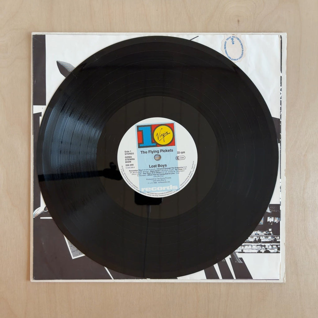 The Flying Pickets – Lost Boys – record label
