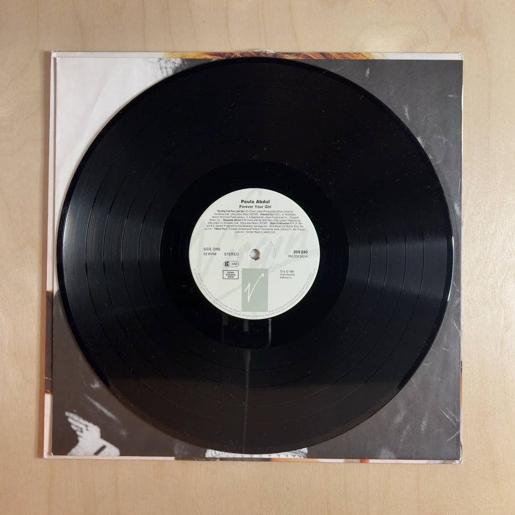 Paula Abdul – Forever Your Girl – record label