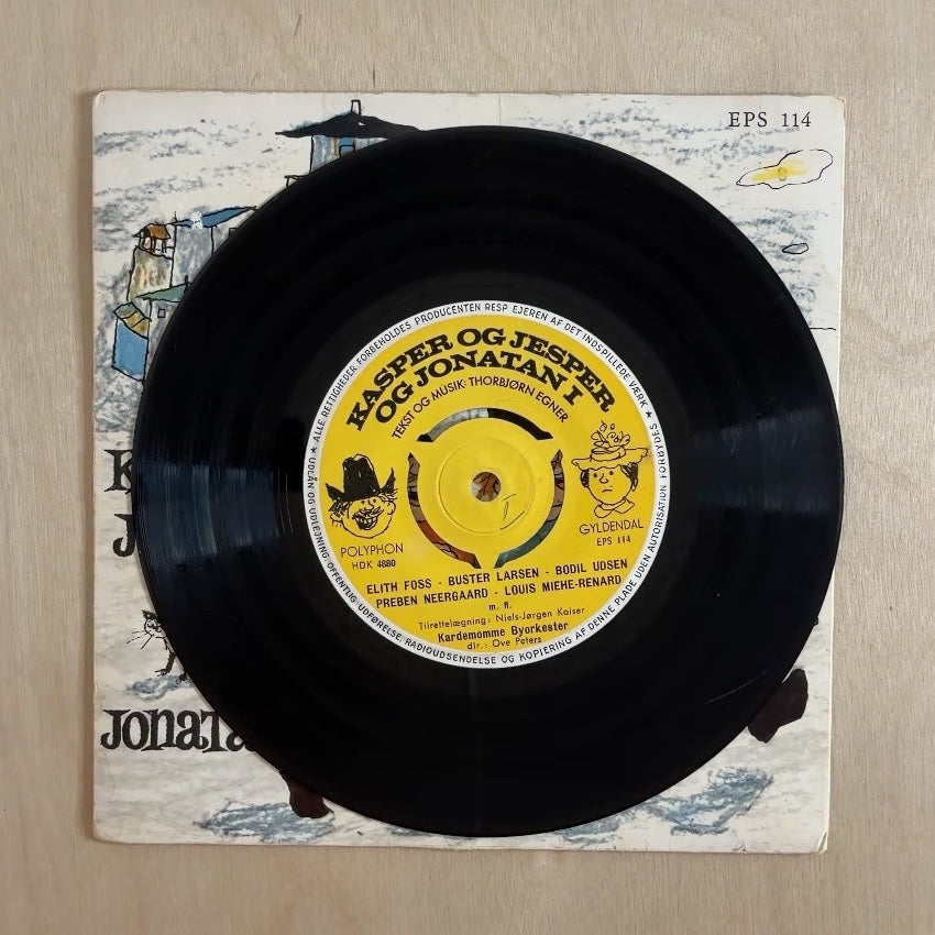 Thorbjørn Egner – Kasper Og Jesper Og Jonatan – record label