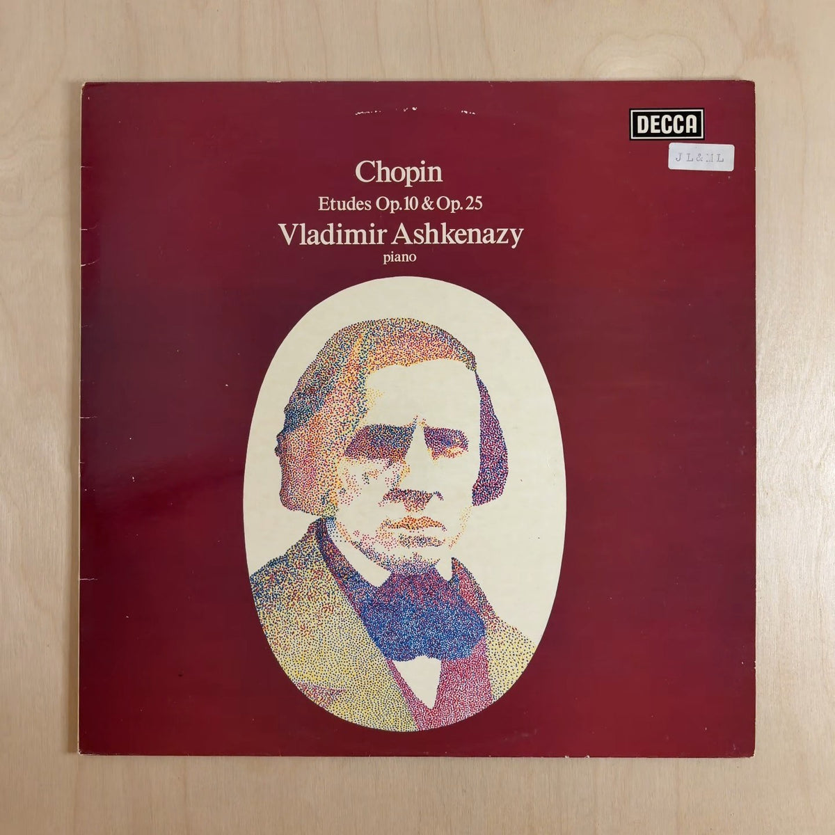 Frédéric Chopin, Vladimir Ashkenazy – Etudes Op. 10 & Op. 25 – front cover