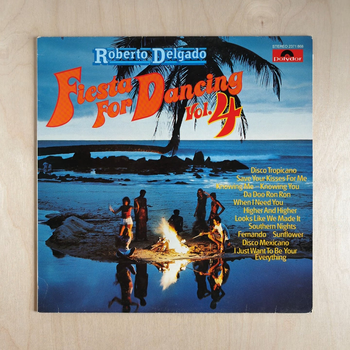 Roberto Delgado – Fiesta For Dancing Vol. 4 – front cover