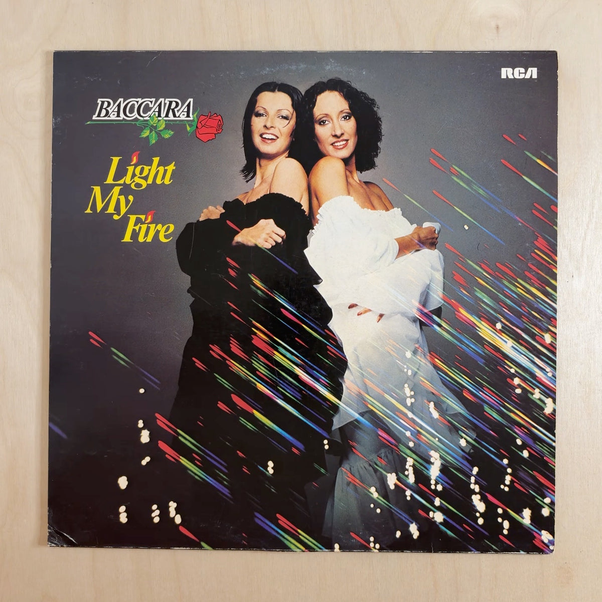 Baccara – Light My Fire – front cover