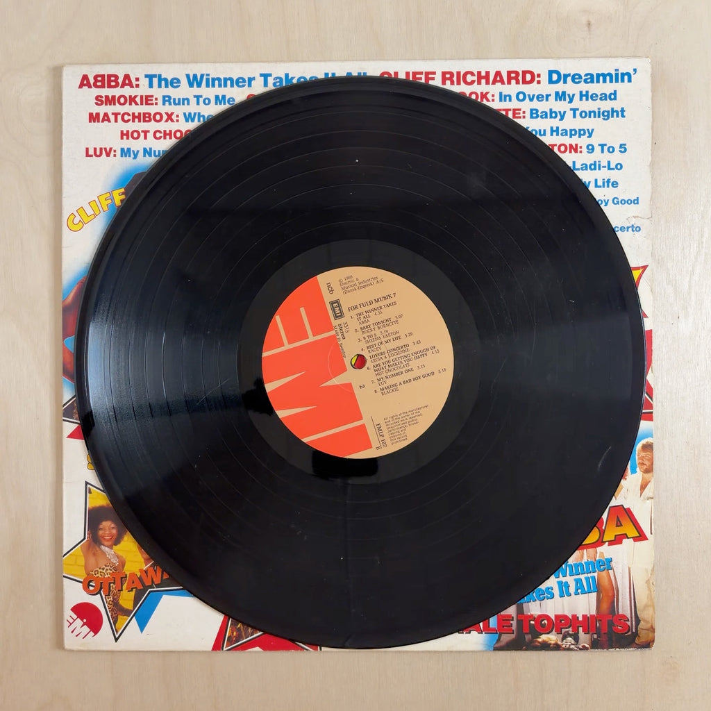 Various – For Fuld Musik 7 – record label